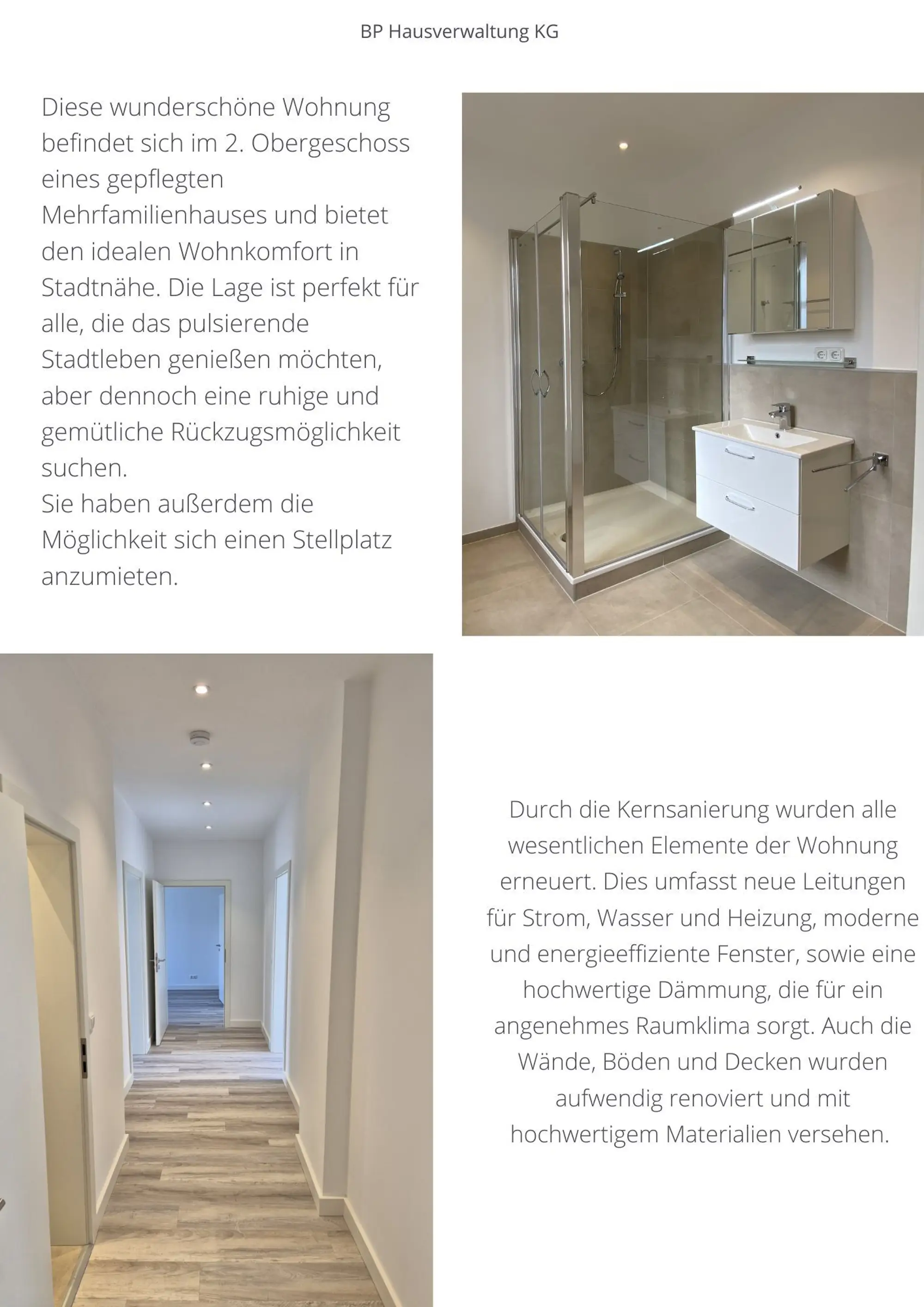BP - Hausverwaltua - Verwaltung Lüdenscheidng KG - Miete Wohnung